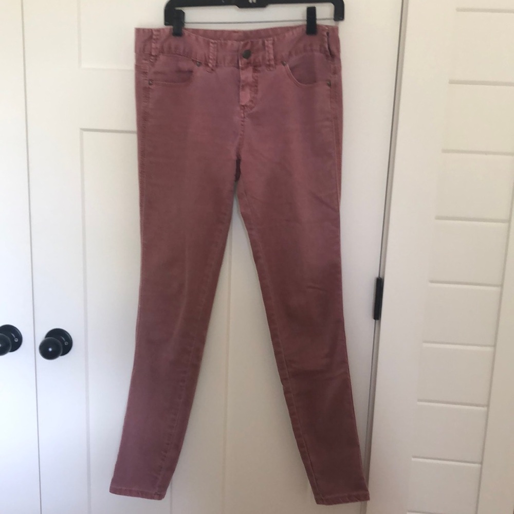 Free People Berry colored jeans
